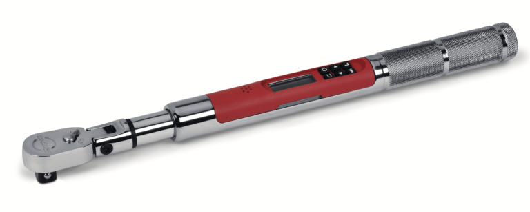 Snap-on introduceert ultra korte stalen elektronische momentsleutel met hoekverdraaiing en flexibele kop