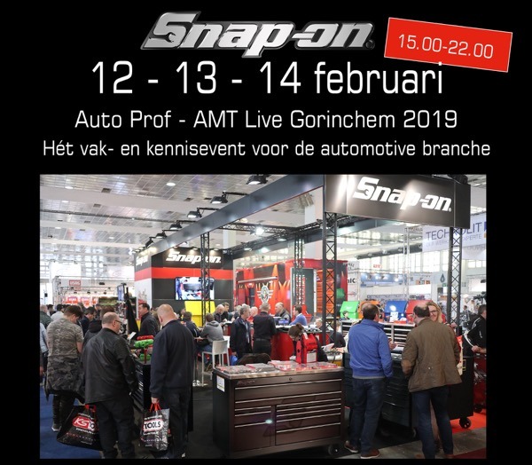 Snap-on  12-13-14 februari Auto Prof - AMT Live Gorinchem 2019