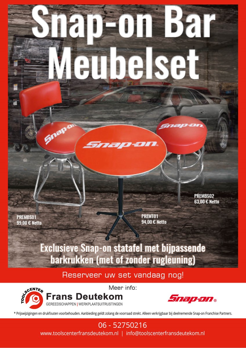 Exclusieve Snap-on Bar Meubelset