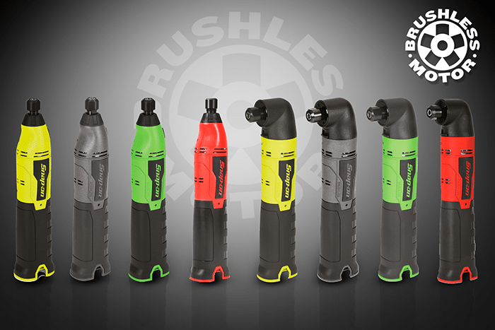 Snap-on breidt Powertools assortiment uit met rechte en haakse stiftslijper