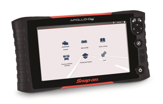 Snap-on APOLLO-D9 Side view