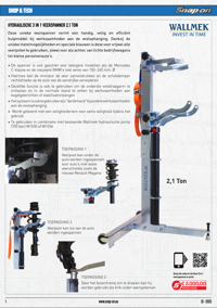 Wallmek Hydraulisch Speciaalgereedschap