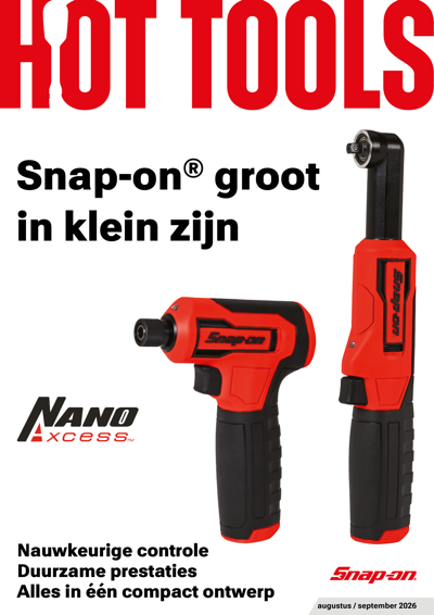 Snap-on Hot Tools augustus - september