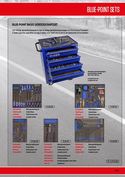 Toolstorage Blue Point Sets & Modules
