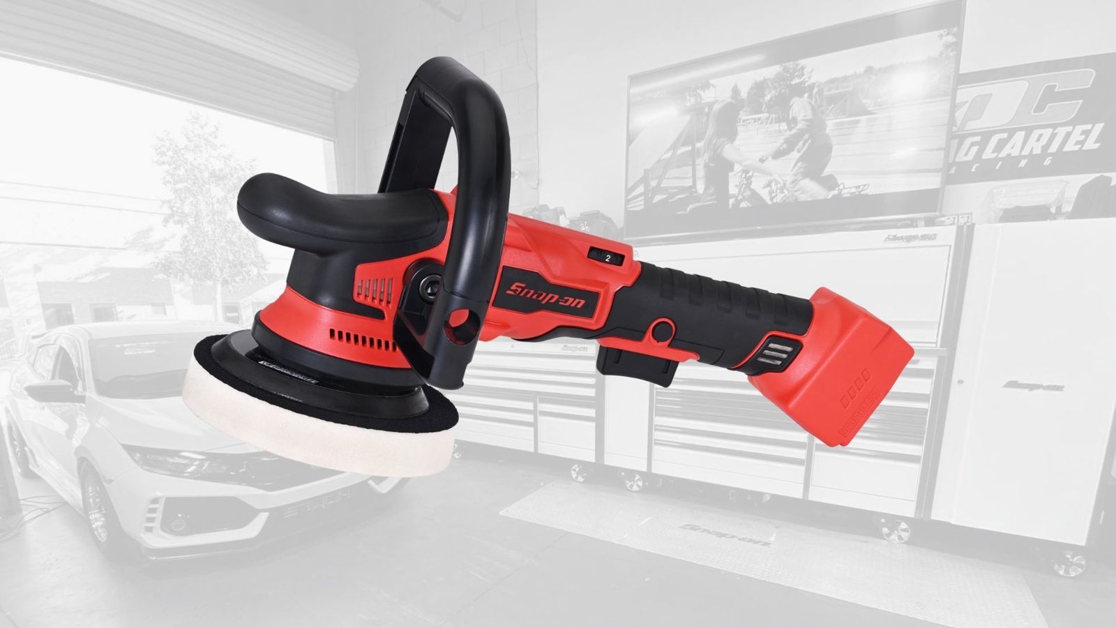 Snap-on 18 Volt MonsterLithium poetsmachine