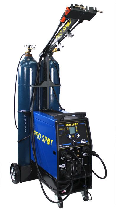 SYNERGISCH PRO SPOT SP-5 SMART MIG LASAPPARAAT NU MET DUBBEL PULS TECHNOLOGIE